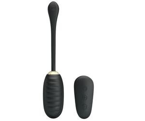 PRETTY LOVE - DOREEN LUXURY UOVO VIBRANTE RICARICABILE NERO TELECOMANDO