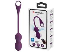 Pretty Love Elvira Kegel Balls with App Global Remote Control Series Purple