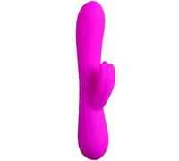 PRETTY LOVE FLIRTATION - BARRETTE VIBRATOR WITH CLIT STIMULATION