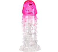 Pretty love - guaina di allargamento realistica wilford con pene rilievo rosa