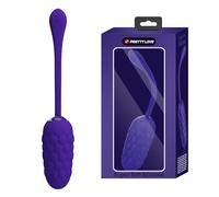 Pretty Love Uovo vibrante per donna stimolante in silicone texture marina ricaricabile lilla