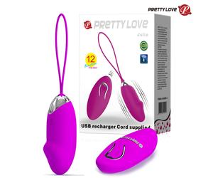Pretty Love Julia Uovo Vaginale Vibrante con Telecomando Piccolo Vibratore Rosa