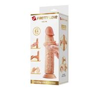 Pretty Love Keon Sliding Skin Realistic Dildo Nude 21,4cm