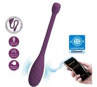 Pretty Love Leviathan - Ovetto Vibrante in Silicone Viola con App