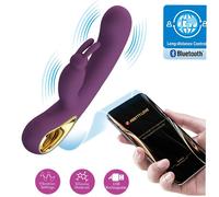 Pretty Love Liam - Vibratore Rabbit Viola con Tecnologia Bluetooth