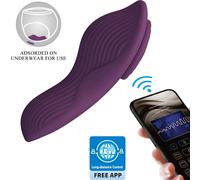 Pretty Love Mane -Vibratore Panty in Silicone Viola con Telecomando