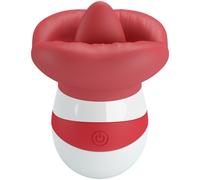 Pretty love - mina stimolatore della lingua rosso chiaro