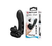 PRETTY LOVE - ORLANDO FUNDA DE DEDO VIBRADOR NEGRO