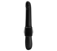 Vibratore per Glans "Pretty Love Pazuzu" con Movimento a Spinta - Nero