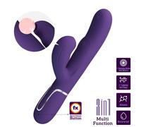 Pretty love - perlita vibratore g-spot 3 in 1 multifunzione viola