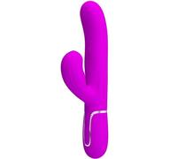 Pretty Love Perlita - Vibratore Rabbit in Silicone Succhia Clitoride Viola