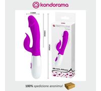 Pretty Love Peter vibratore rabbit in silicone con stimolatore del clitoride sex