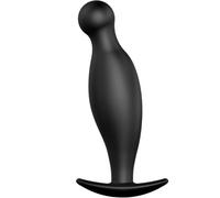 Pretty love plug anal silicona 11.7 cm negro