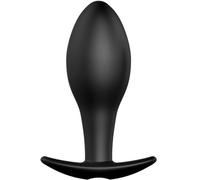 PRETTY LOVE - PLUG ANALE ANCORANTE IN SILICONE 12 MODALIT DI VIBRAZIONE NERO