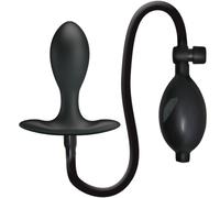 Pretty Love - dilatatore anale gonfiabile con sfera interna (nero)