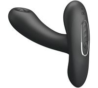 Pretty love - remington massaggiatore vibrante anale e vaginale nero