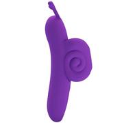 PRETTY LOVE - SNAIL POTENTE STIMOLATORE DELLE DITA VIOLA