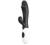 Pretty Love Snappy - Vibratore Rabbit per Punto G e Clitoride Nero