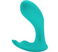 Pretty love - telecomando idabelle vibrazione e pulsazione blu