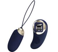 Pretty love - telecomando uovo vibrante mina blu