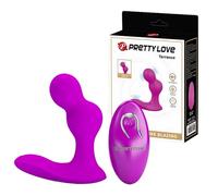 Pretty Love Massaggiatore vibratore anale Terrance con telecomando Viola