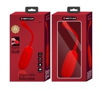 PRETTY LOVE - UOVO VIBRANTE JULIUS IMPERMEABILE-RICARICABILE ROSSO