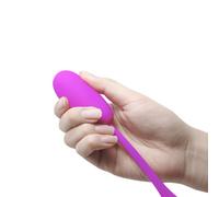 PRETTY LOVE - UOVO VIBRANTE JULIUS IMPERMEABILE-RICARICABILE VIOLA