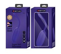 PRETTY LOVE - UOVO VIBRANTE JULIUS IMPERMEABILE-RICARICABILE VIOLA