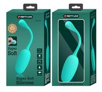 PRETTY LOVE - UOVO VIBRANTE RICARICABILE KNUCKER VERDE ACQUA