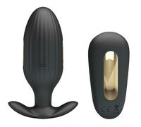 Pretty Love - Vibratore Anale Ricaricabile Kelly Plug Nero