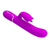 PRETTY LOVE - VIBRATORE CONIGLIO CON LICING FUCSIA