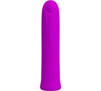 PRETTY LOVE - VIBRATORE CURTIS MINI SUPER POWER 12 VIBRAZIONI IN SILICONE VIOLETTO