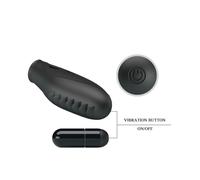 Pretty Love - Vibratore Da Dito In Silicone Gilo Nero