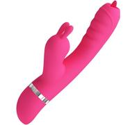 PRETTY LOVE - VIBRATORE MULTIFUNZIONE CONIGLIO PHOENIX ROSA