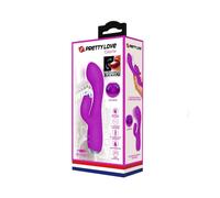 PRETTY LOVE - VIBRATORE RICARICABILE GLORIA RABBIT-VIOLA IMPERMEABILE