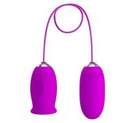 Pretty Love - Vibratore Ricaricabile Daisy Dual Egg Viola