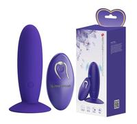 Pretty Love - Plug anale vibrante Youth - con ventosa e telecomando wireless in silicone