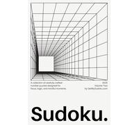 Pretty Minimalist Sudoku Book Pocket Size Edition - 99 Puzzles, Easy to Hard Puzzles, Travel and Relaxation: Aesthetic pocket puzzles for travel, ... relaxation. Minimalist Series, Volume Two.