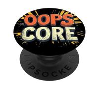 Pretty Oops - Emblema per bambini e bambine PopSockets PopGrip Adesivo