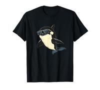 Pretty Orca con occhiali da sole, costume per adulti e bambini Maglietta