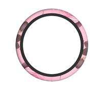 Pretty Pink Rosescar coprivolante, portatile e facile da installare, universale 38 cm (circa 38 cm), si adatta alla maggior parte delle auto.