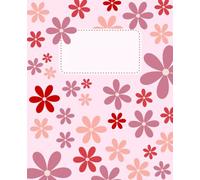 Pretty Pink That Girl Aesthetic Ruled Notebook