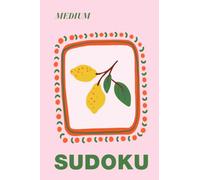 Pretty Pocket Sudoku Medium: Super Small Puzzle Book For On The Go 4x6 Mediterranean Summer Set