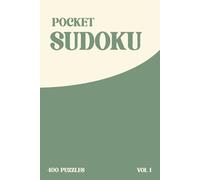 Pretty Pocket Sudoku Puzzle Book: Pretty Pocket Sudoku Puzzle Book: Volume 1, Sudoku Puzzle Book with Easy to Read Print, 16x16 Boarder Size | 6x9 ... Gifts for Vacation, Holiday and Relaxation