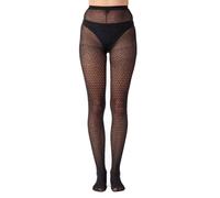 Pretty Polly Double Diamond Collant 1 Paio Confezione Taglia Unica Nero - PNAXJ6