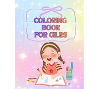 Pretty Princess Coloring Book: Cute, Easy and Fun Designs with Unicorns, Rainbows, Princesses and Fantasy Worlds - Perfect Gift for Kids Ages 5-10