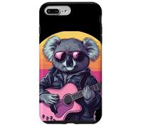 Pretty Rock Guitar Koala Bear Outfit per Rock'n Roll Custodia per iPhone 7 Plus/8 Plus
