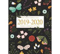 Pretty Simple Planners 2019 - 2020 Planner Weekly and Monthly: Calendar Schedule + Academic Organizer | Inspirational Quotes and Botanicals and Butterflies Cover | July 2019 through July 2020