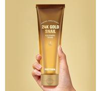 PRETTY SKIN Total Solution 24K Gold Snail Cleansing Foam 150 ml Made in korea...