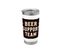 Pretty Support Team Costume per gli amanti della birra Bicchiere termico in acciaio inox doppia parete